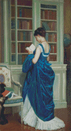 The Library | Auguste Toulmouc