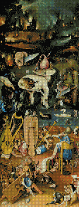 The Garden Of Earthly Delights P2 | Hieronymus Bosch