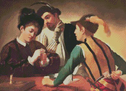 The Cardsharps | Michelangelo Caravaggio