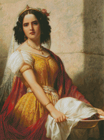 Salome With The Head Of John The Baptist | Jan Adam Kruseman | JadedGemShop X SingleAndPlacing