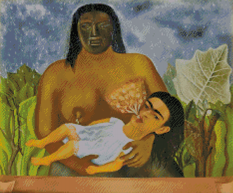 My Nurse And I | Frida Kahlo
