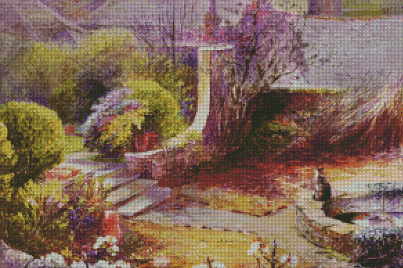 The Garden At Tenby (1900) | Beatrix Potter