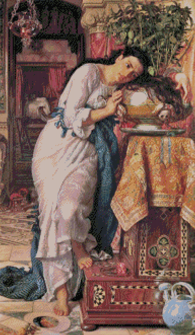 Isabella and the Pot of Basil | William Holman Hunt