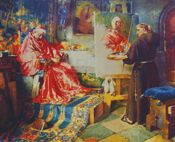 The Cardinal's Portrait | Toby Edward Rosenthal | JadedGemShop X SingleAndPlacing