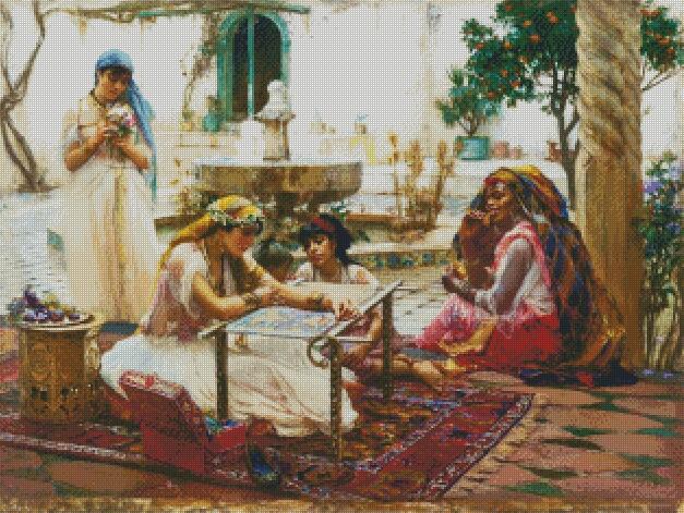 Four Women | Frederick Arthur Bridgman