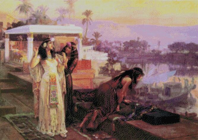 Cleopatra on the Terraces | Frederick Arthur Bridgman