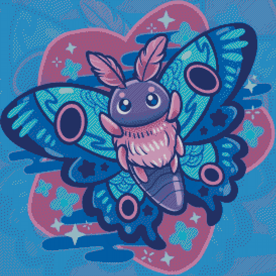 Lil Blue Moth