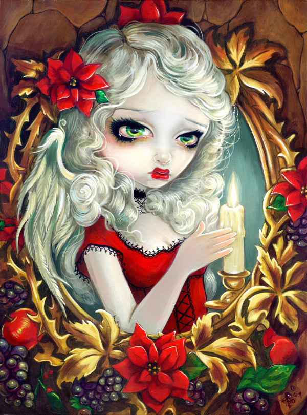 Christmas Candle Artist: Jasmine Beckett-Griffith