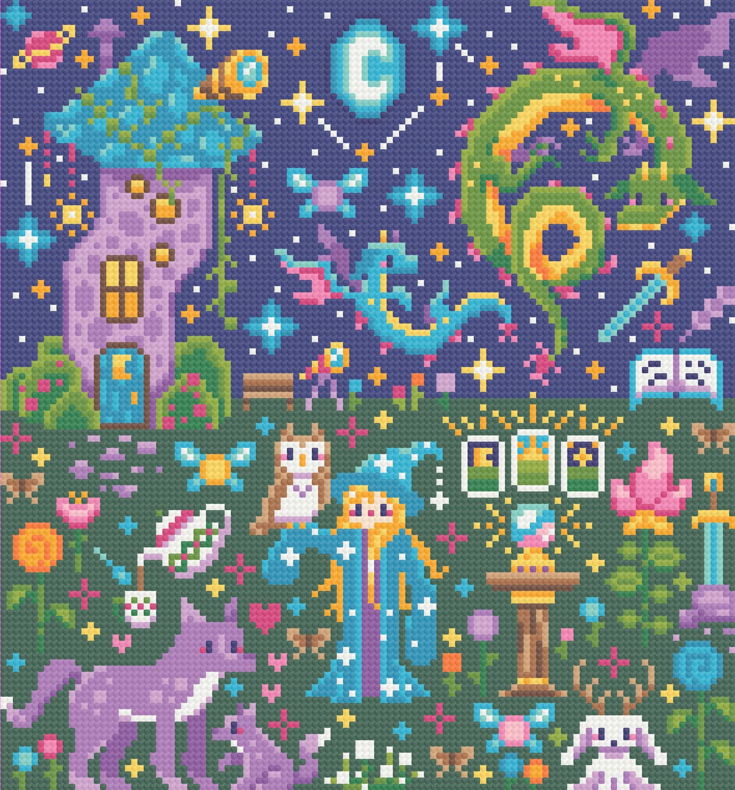 Star Magic | Pixel Charted | Ready To Ship