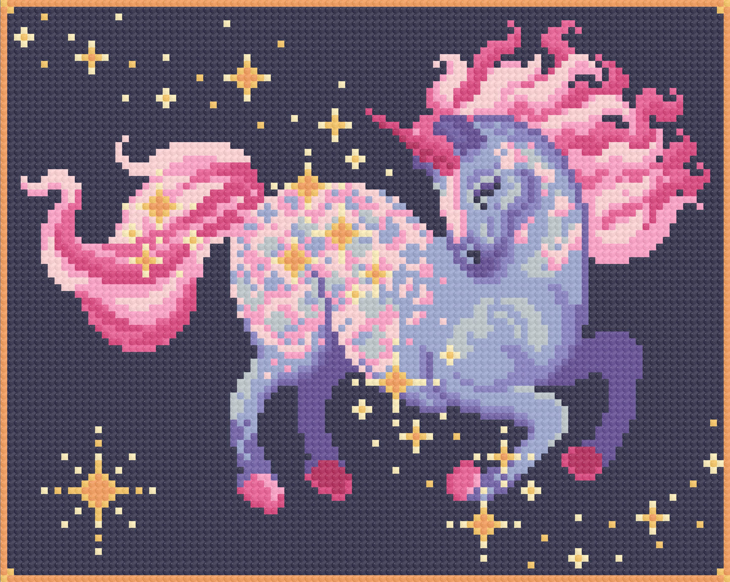 Celestial Unicorn | Pixel Charted