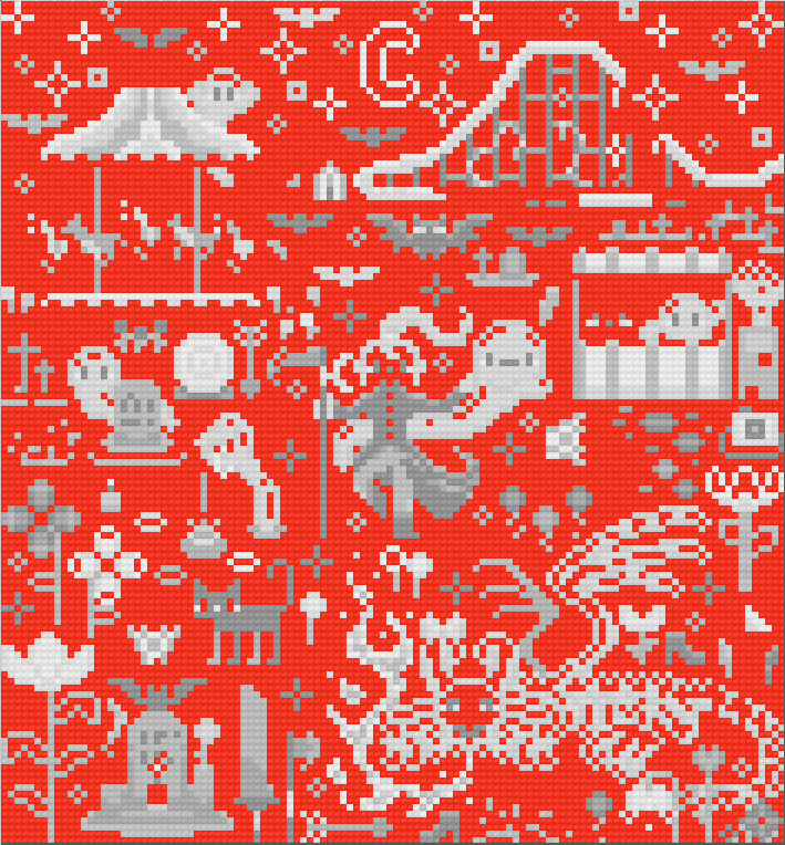 Haunted Carnival | Pixel Charted