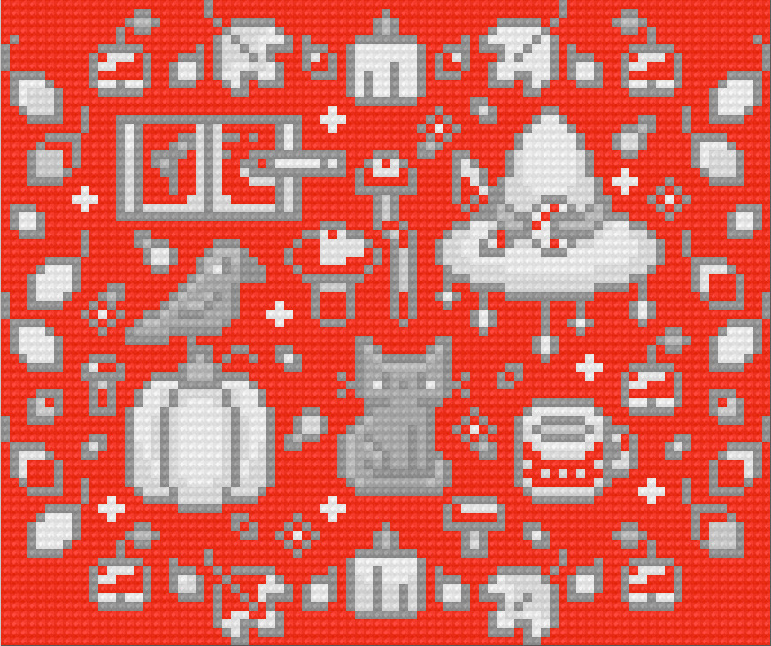 Autumn Witches Collection | Pixel Charted | Ready To Ship