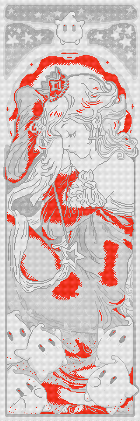 Princess Of Stars | Pixel Charted | Ready to Ship