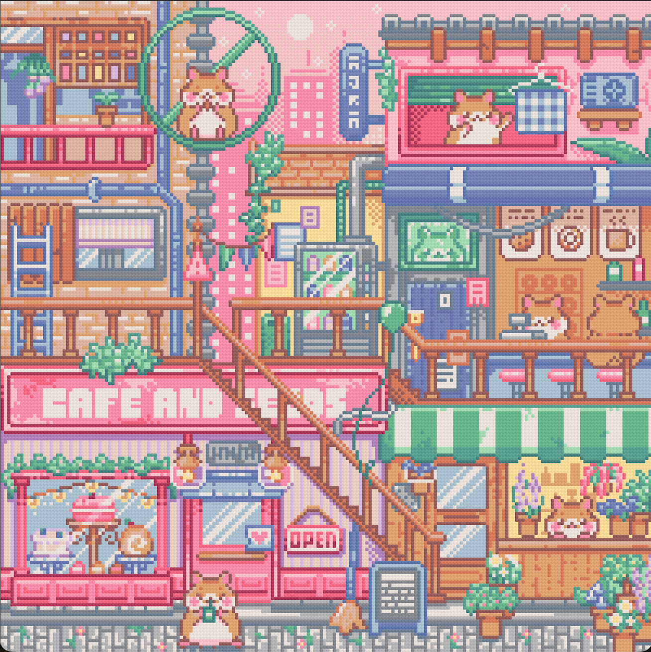 Hamsterdam | Pixel Charted
