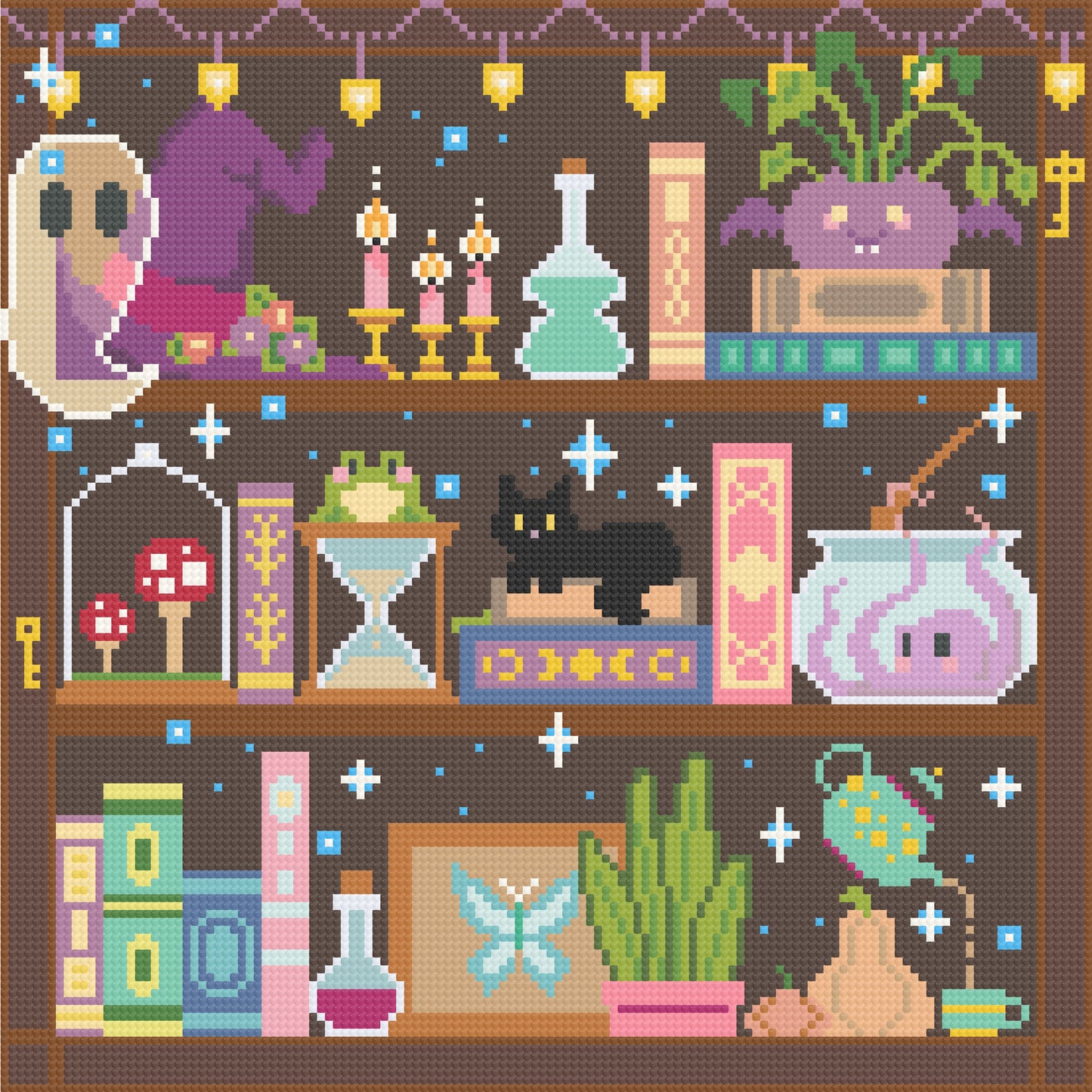 Octopus Magic | Pixel Charted