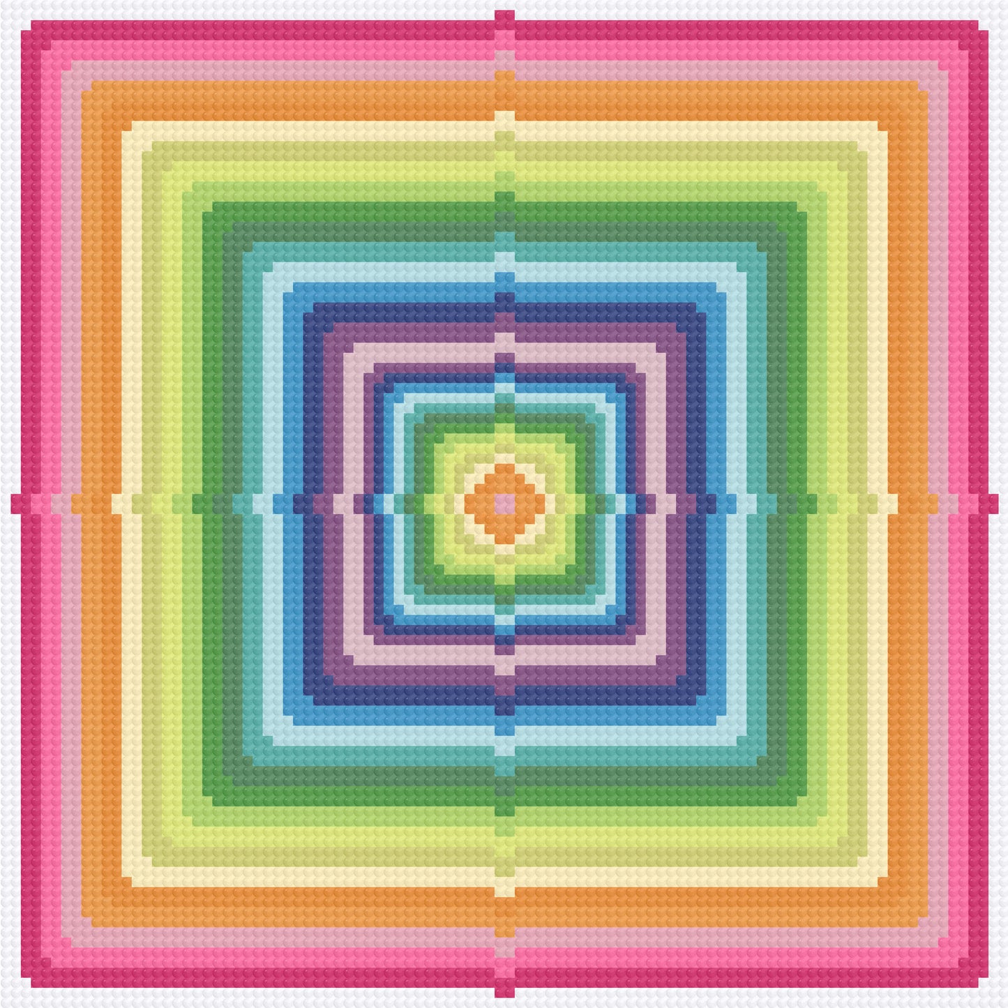 Luminescent Geometry | 100% Special Drill | Pixel Charted | Ready to Ship