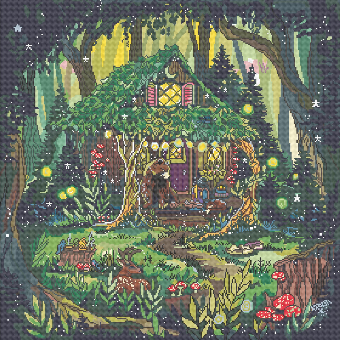 Firefly Cottage | Pixel Charted