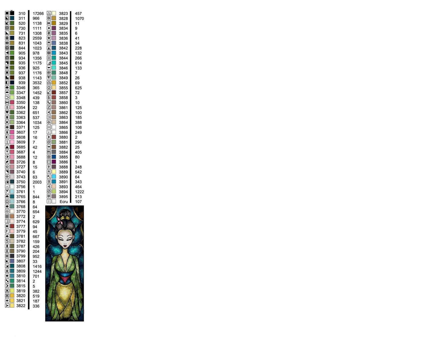 Corpse Bride | full set of drills, stickers, and blank canvas for Creatively Stitching