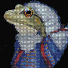 Alice's The Frog Footman half crop