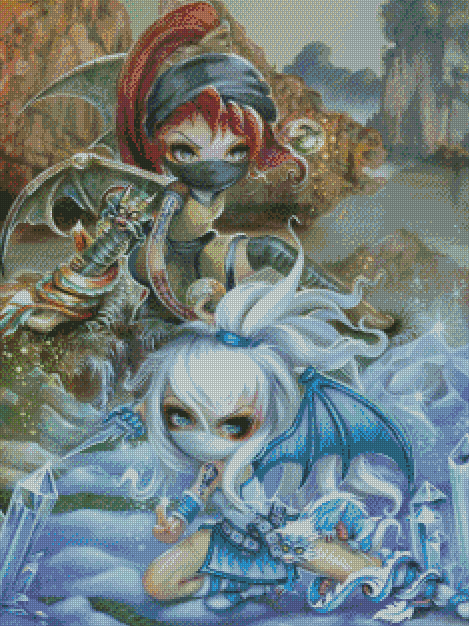 Ninja Dragonlings Three