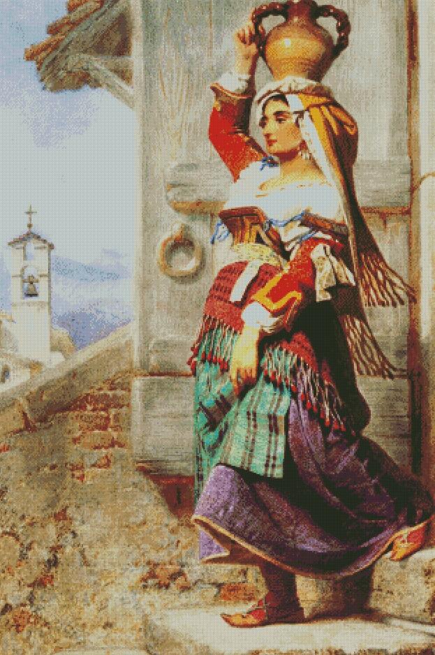 A Water Carrier | Carl Haag