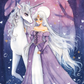 "The Last Unicorn" Artist: Cherriuki | JadedGemShop Diamond Painting Kit