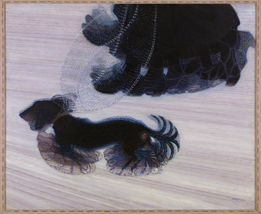 Dynamism of a Dog on a Leash | Giacomo Balla