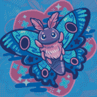 Lil Blue Moth