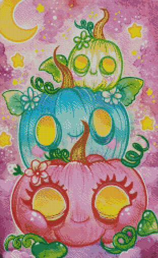 Pastel Pumpkins