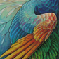 "Birds Of A Feather" Artist: Marlene Musol | JadedGemShop Diamond Painting Kit