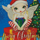 "Merry Christmas" Artist: Jasmine Becket-Griffith | JadedGemShop Diamond Painting Kit