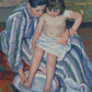 "The Child's Bath" Artist: Mary Cassatt | JadedGemShop Diamond Painting Kit