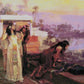 Cleopatra on the Terraces | Frederick Arthur Bridgman