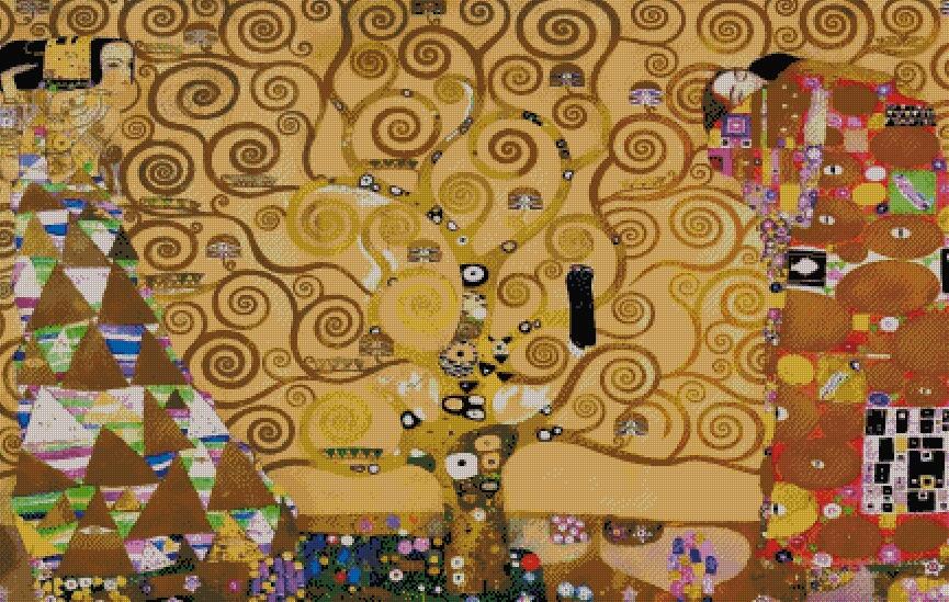 "The Tree of Life" 1905 Artist: Gustav Klimt | JadedGemShop X SingleAndPlacing Diamond Painting Kit