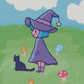 Bby Witch With Their Familar