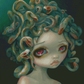 "Medusa" Artist: Jasmine Becket-Griffith | JadedGemShop Diamond Painting Kit