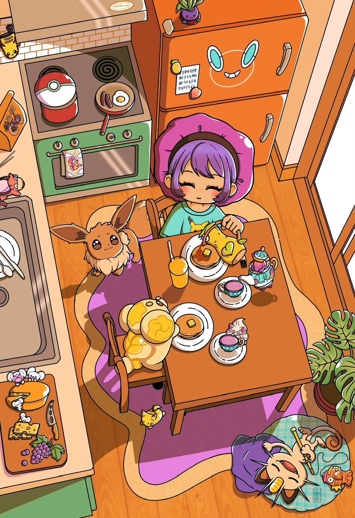 Poki Breakfast Friends