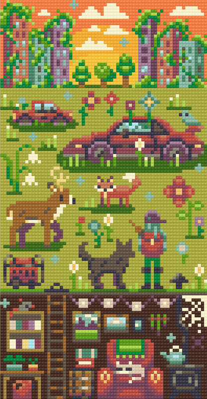 A Cozy Post-Apocalypse | Pixel Charted