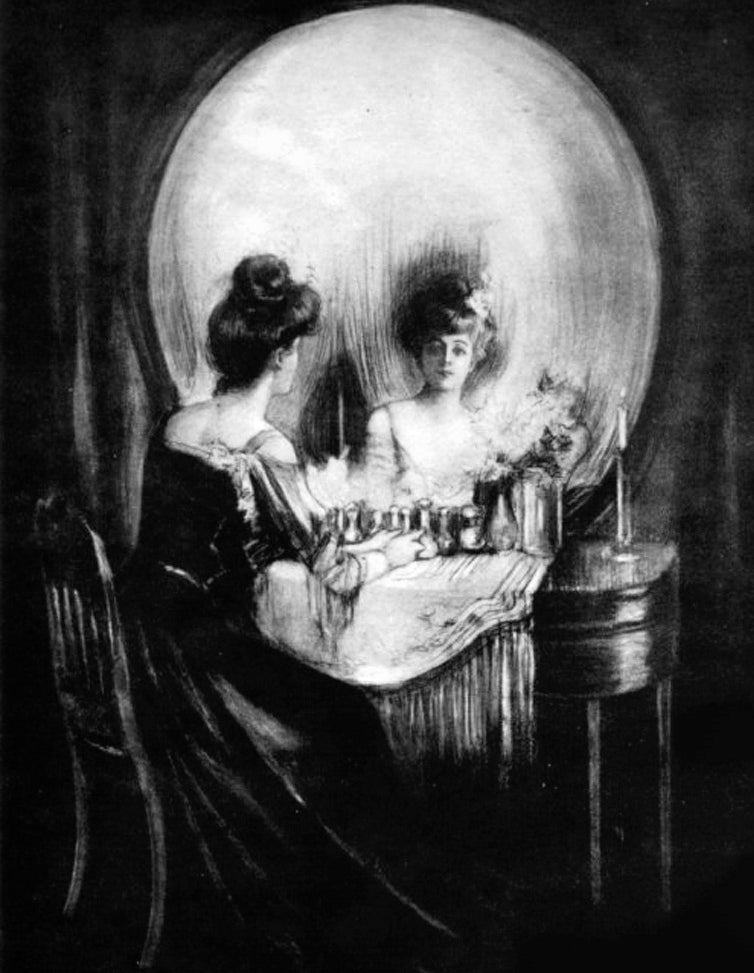 "All is Vanity" 1892 Artist: Charles Allan Gilbert | JadedGemShop X SingleAndPlacing Diamond Painting Kit