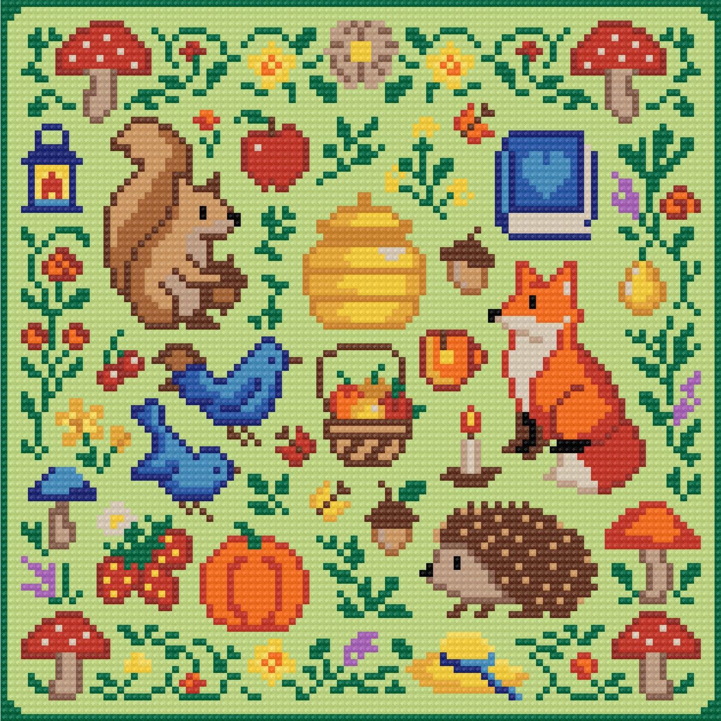 Cottage Critters | Pixel Charted