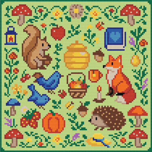 Cottage Critters | Pixel Charted