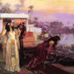 Cleopatra on the Terraces | Frederick Arthur Bridgman