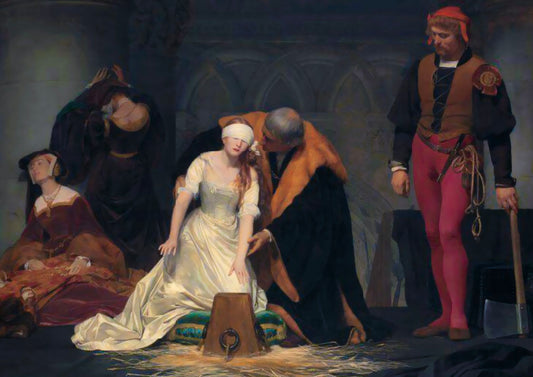 "The Execution of Lady Jane Grey" Artist: Paul Delaroche | JadedGemShop Diamond Painting Kit