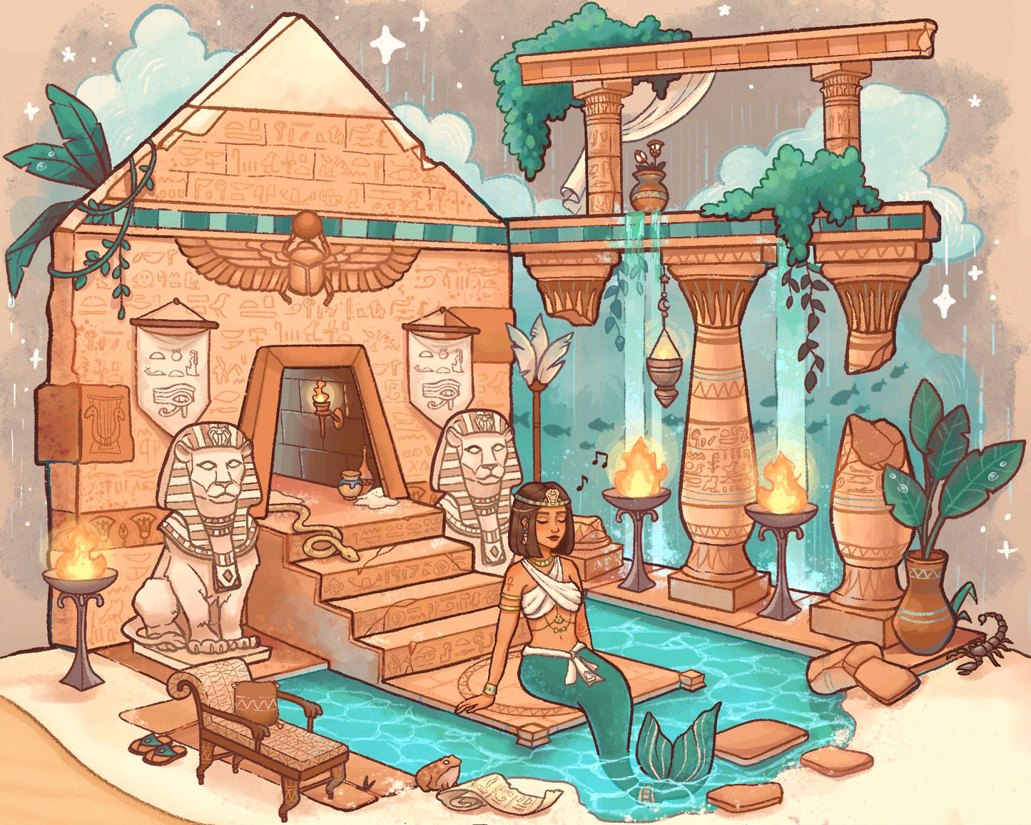 Egyptian Mermaid