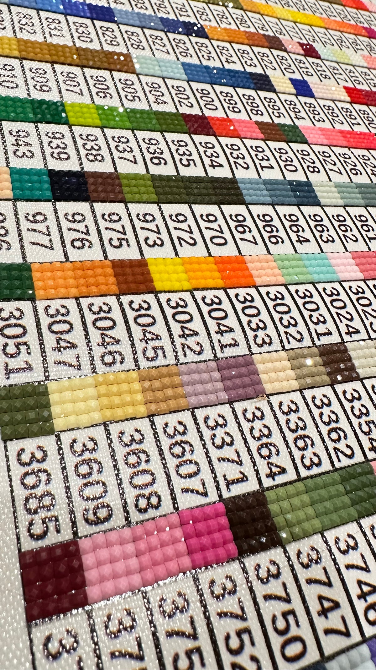Color Plus Design Ron Reed Scroll Of Colors All 447 DMC Colors Plus Special Drills | Ready To Shi ...