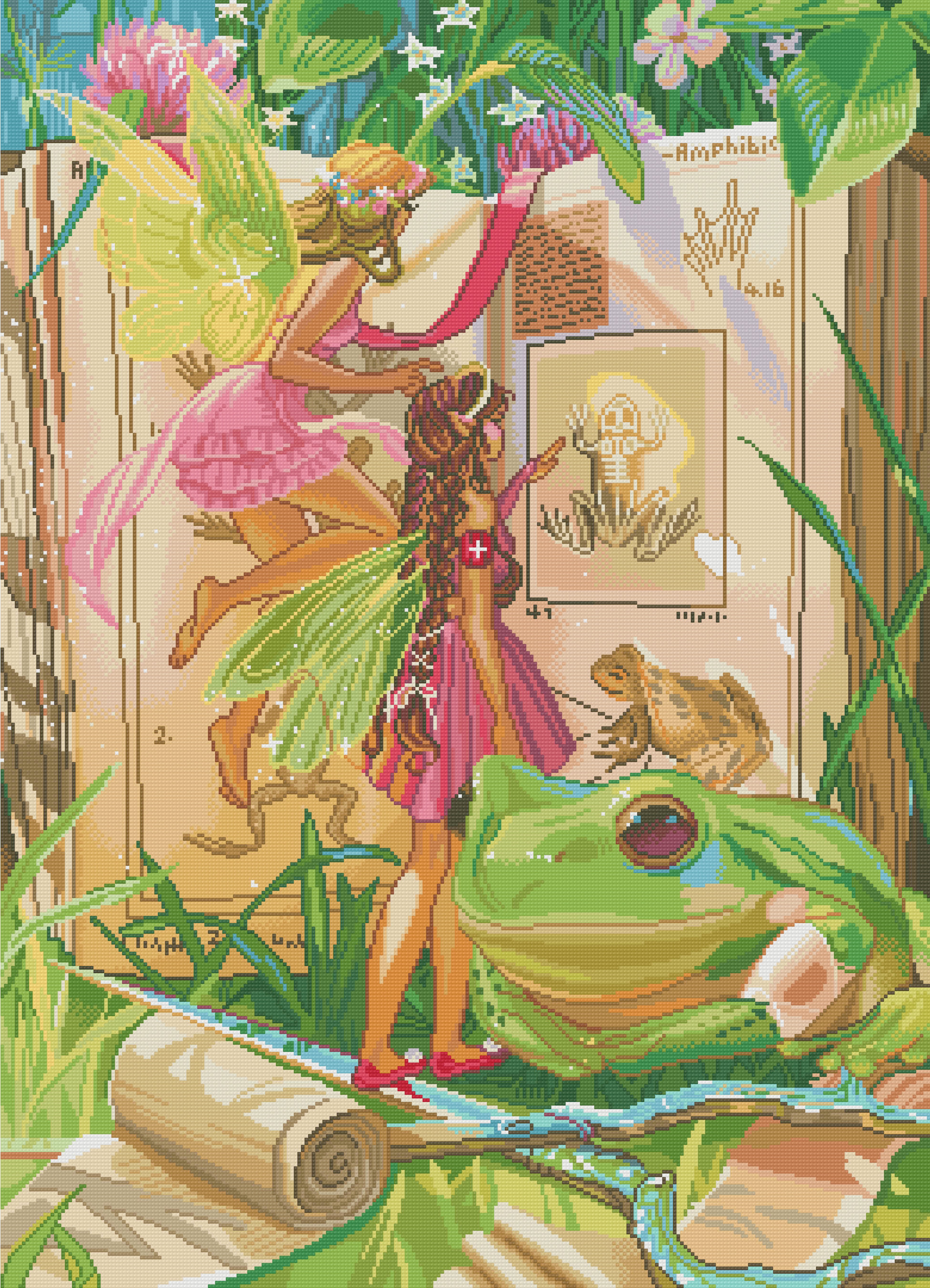 Fairies To The Rescue | Pixel Charted – Jaded Gem Shop