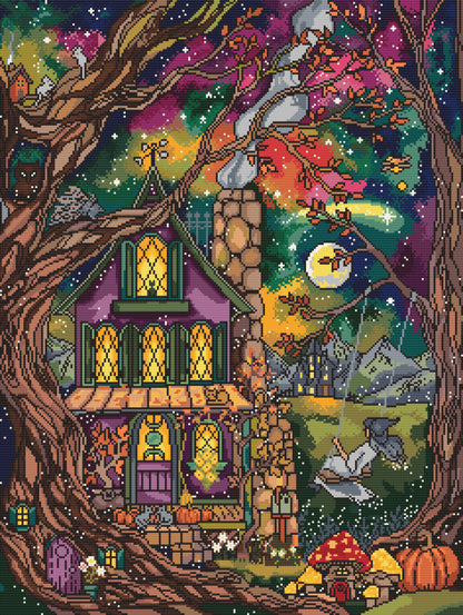 Otherworldly Night | Pixel Charted | Ready To Ship