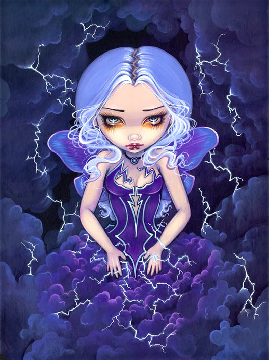"Dress Of Storms" Artist: Artist: Jasmine Becket-Griffith | JadedGemShop Diamond Painting Kit