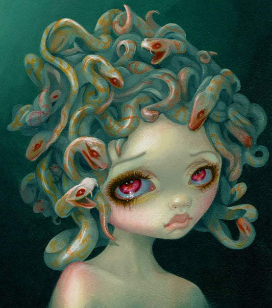 "Medusa" Artist: Jasmine Becket-Griffith | JadedGemShop Diamond Painting Kit