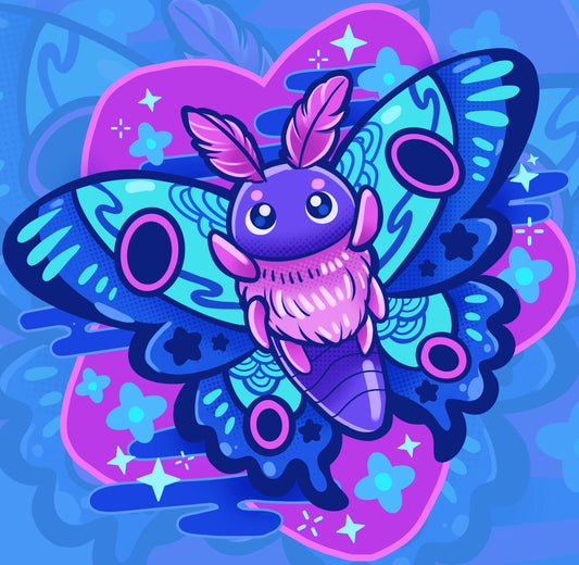 Lil Blue Moth